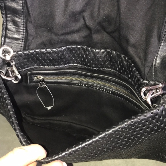 MARC by Marc Jacobs perforated shoulder/clutch bag - Picture 5 of 8